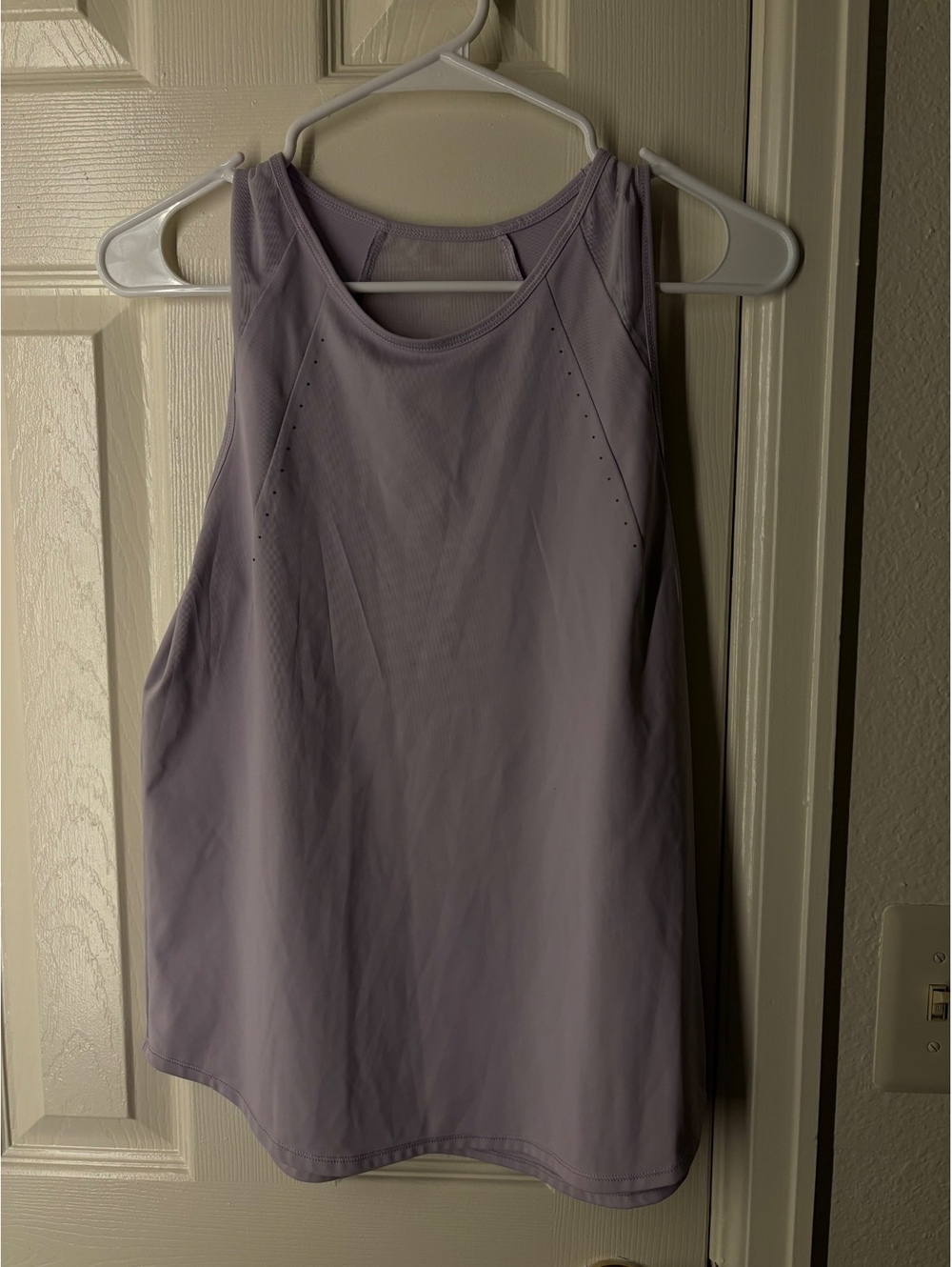 Women's Lavender Athletic Tank Top Activewear